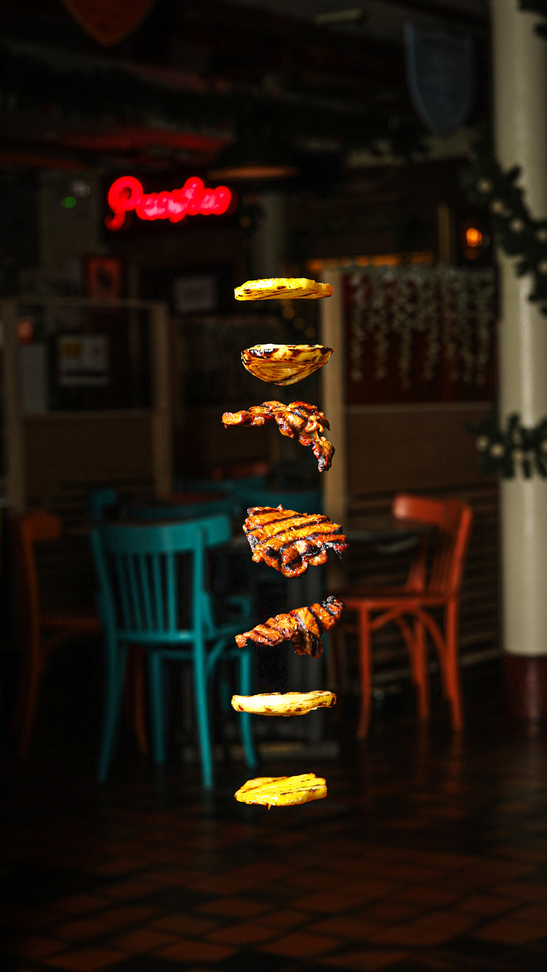 Cafe Pacifico, Covent Garden, Mexican Restaurant - Floating Shot R